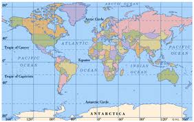 world map